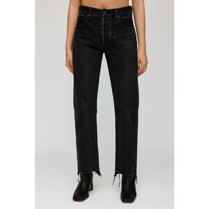 NEW MOUSSY northville straight jean in black